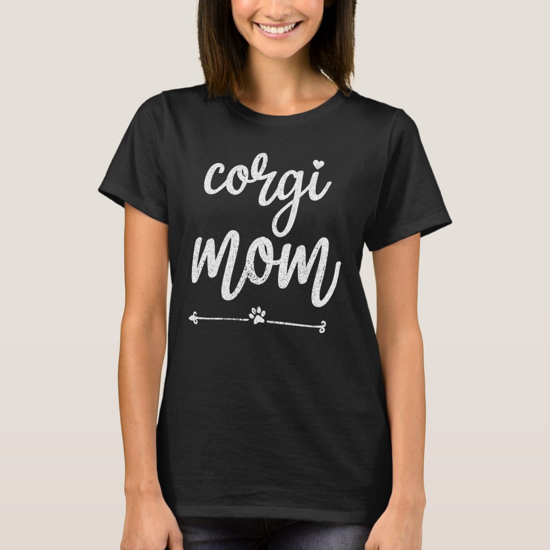 Pet Dog Lover Corgi Mom Corgi Day Gift T-Shirt