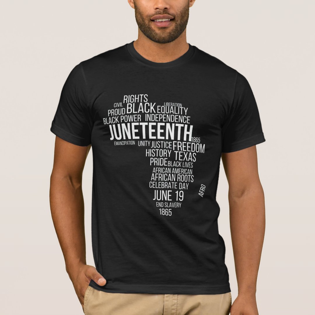 Adjective Of Juneteenth Printed T-Shirt