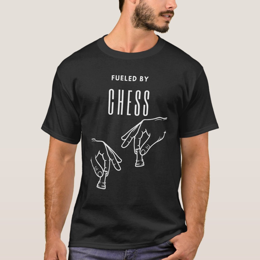 Chess Lover Fueled By Chess World Chess Day T-Shirt