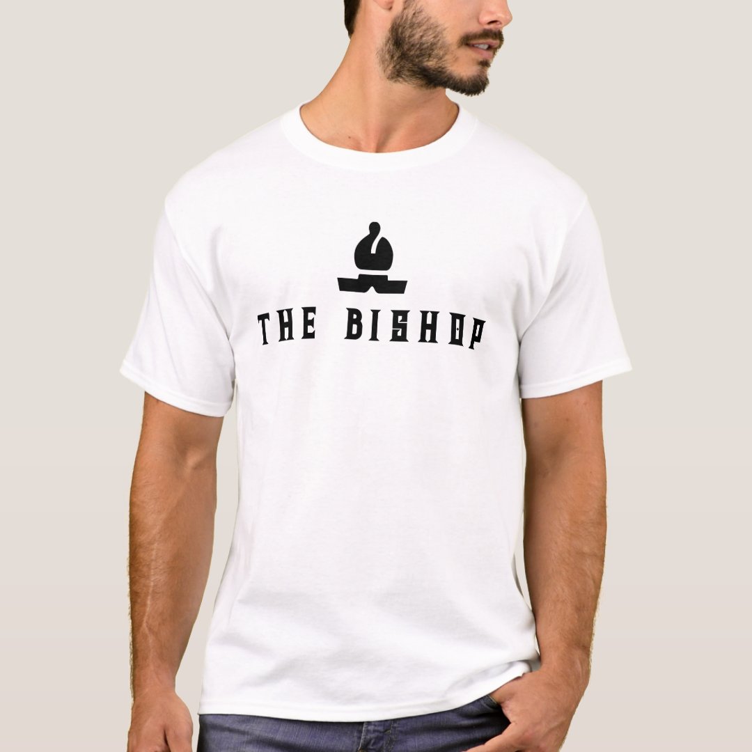 Chess Lover The Bishop Chess Day Printed T-Shirt