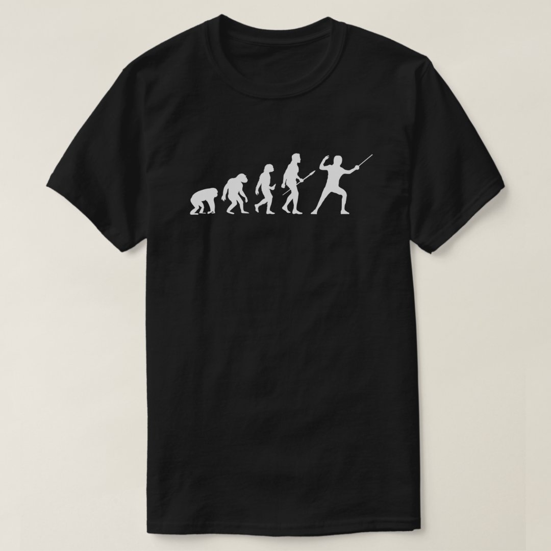 Sport Fencing Support Fencing Evolution Printed T-Shirt