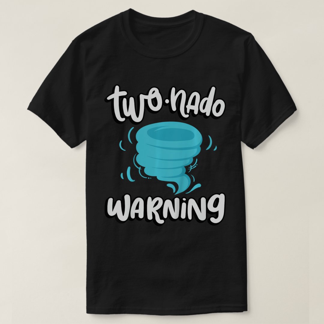 Two Nado Warning Tornado Storm Weather T-Shirt