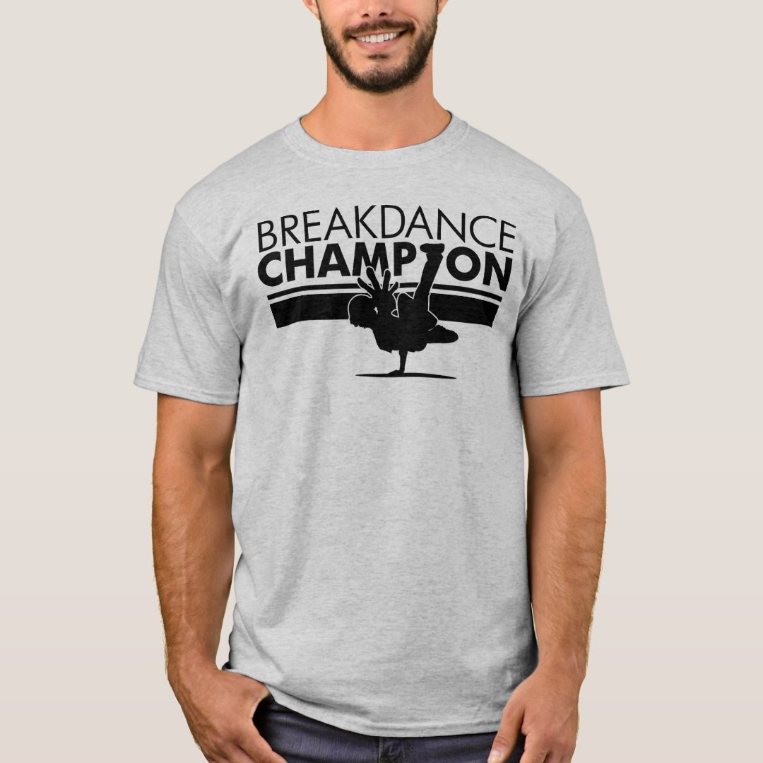 Breakdance Sport Support Breakdance Champion Printed T-Shirt