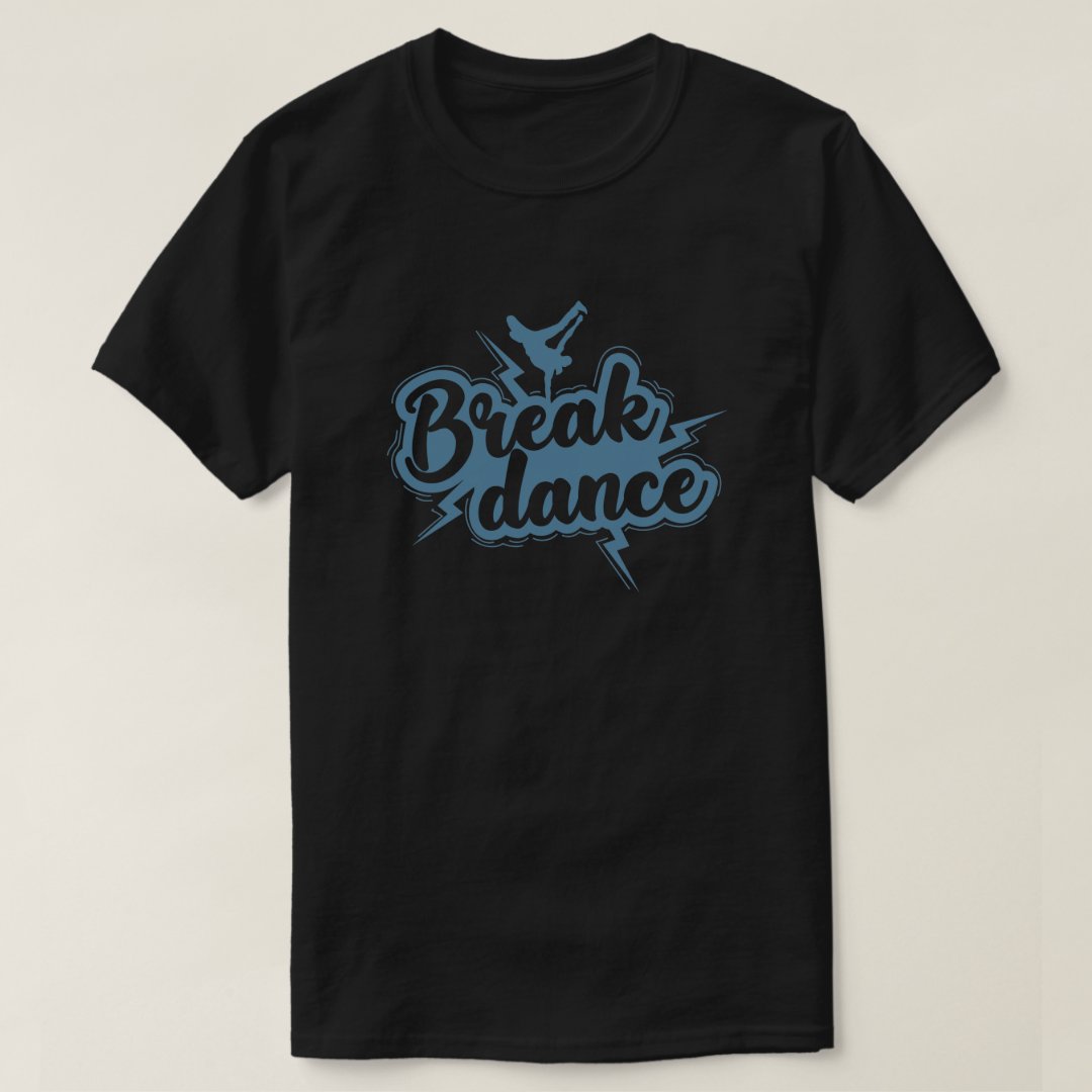 Breakdance Sport Support Breakdance Thunder Printed T-Shirt
