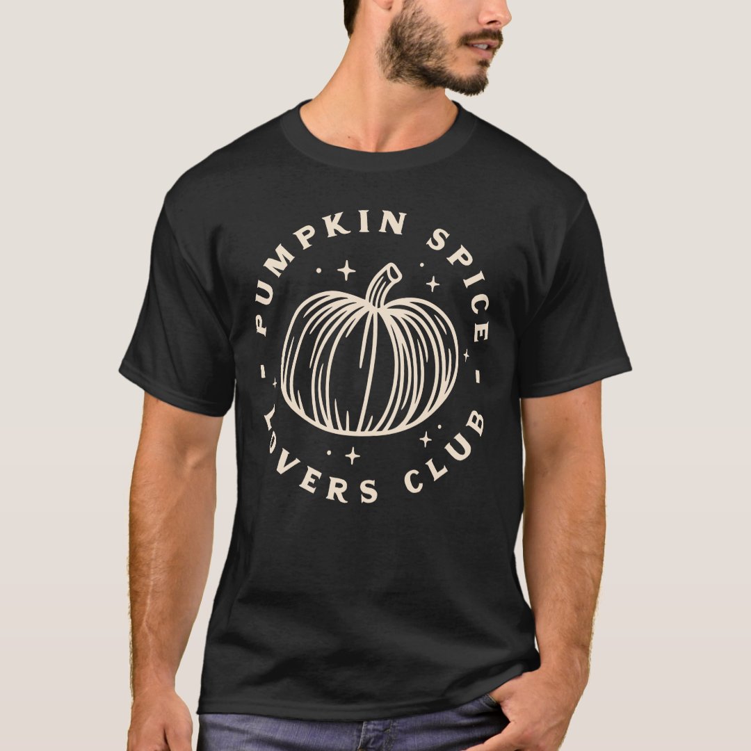 Pumpkin Spice Lovers Club Halloween Pumpkin Spice T-Shirt