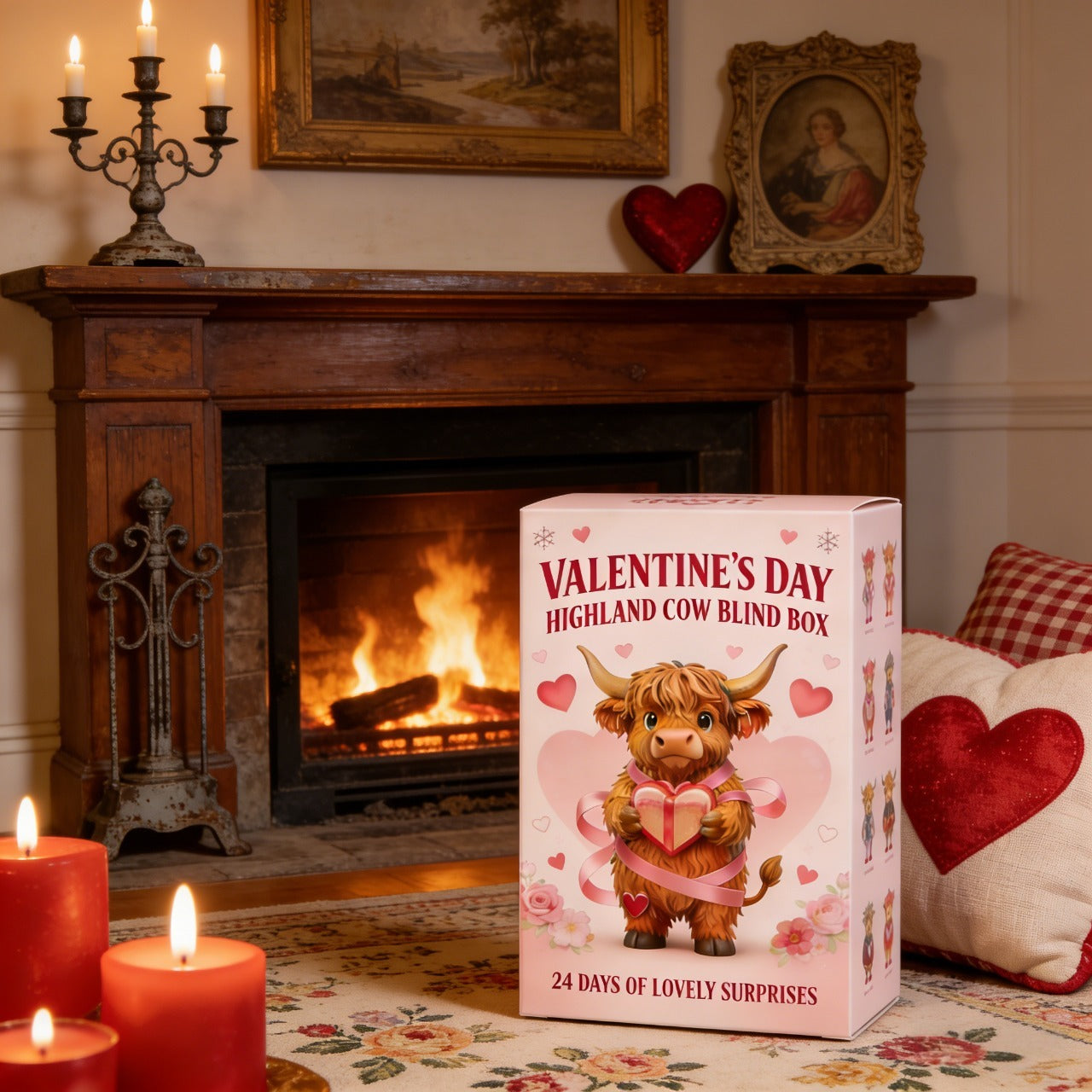 🐮Highland Cow Valentine’s Calendar 2026💘