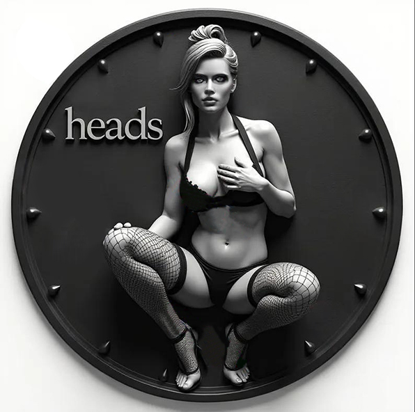 Sexy beautiful metal commemorative coin