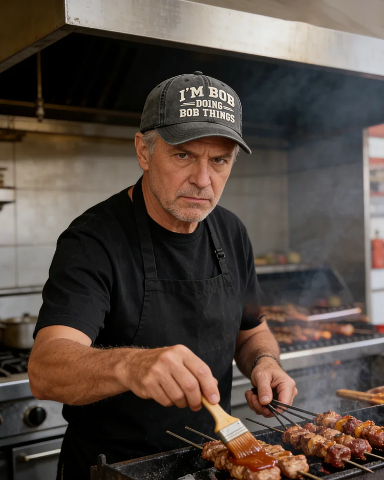 I'm Bob Doing Bob Things Embroidery Cap