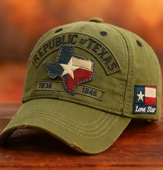 🔥LAST DAY 49% OFF -🤩Lone Star Legacy Texas Republic Cap