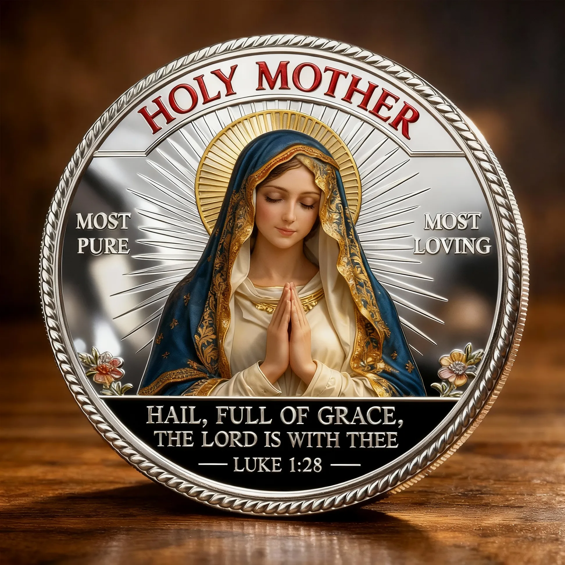 Holy Mother Coin – Under Her Care, We Find Peace