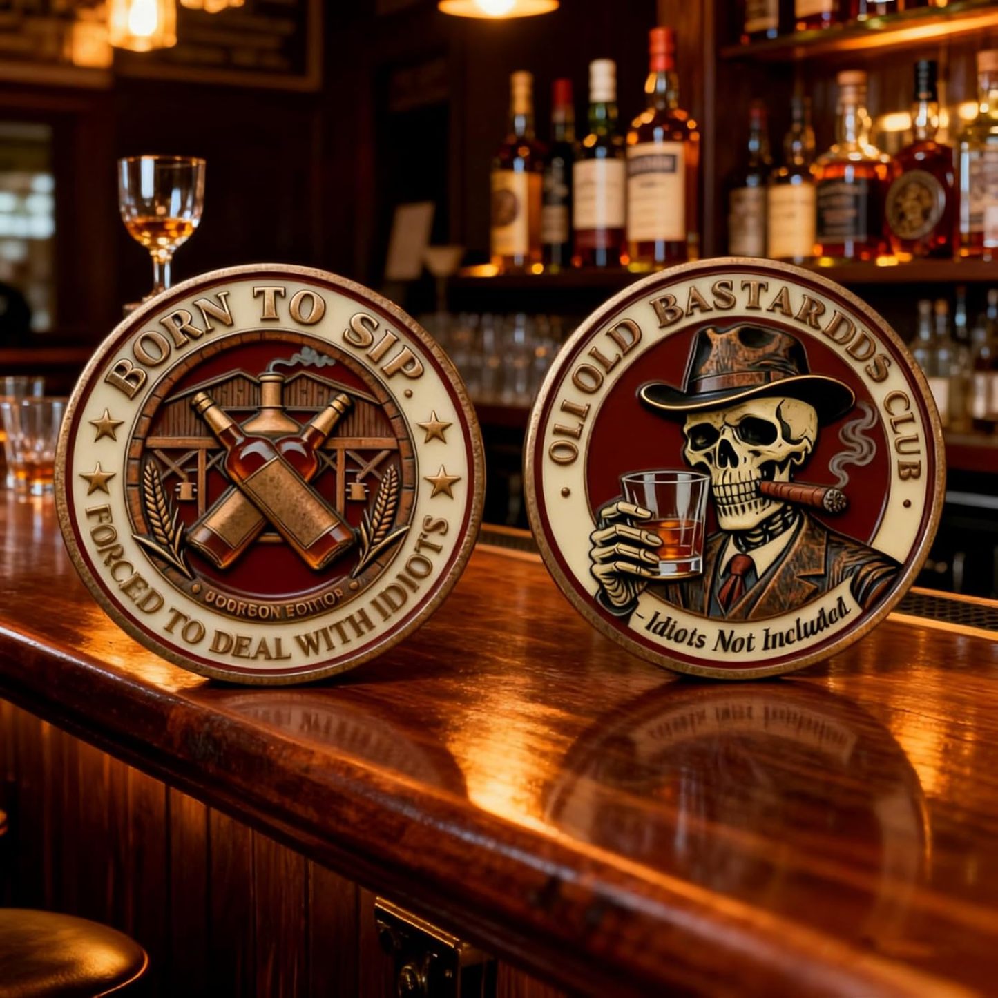 Bourbon Fixes Almost Everything—Idiots Not Included.”