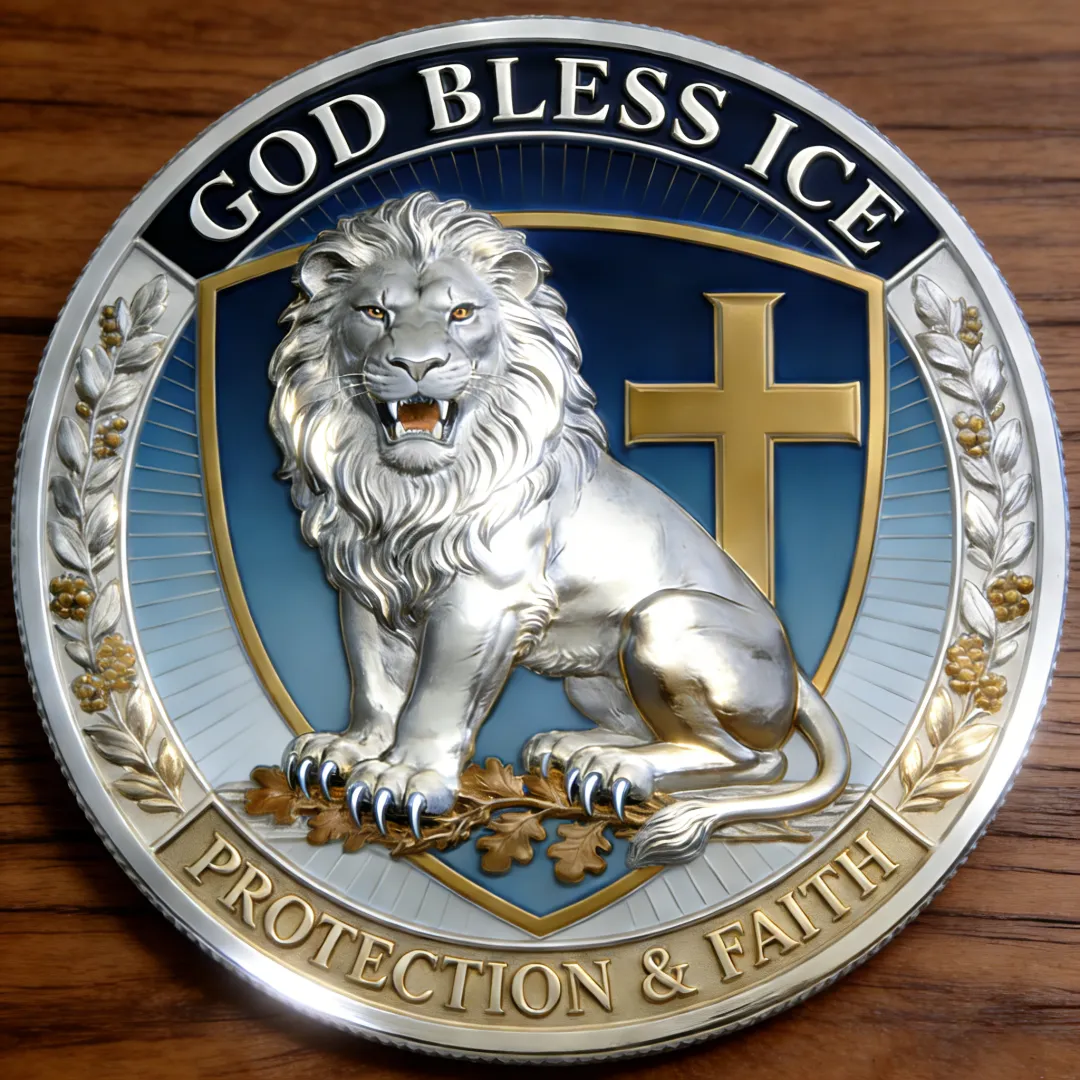 God Bless ICE – Honor • Faith • Strength