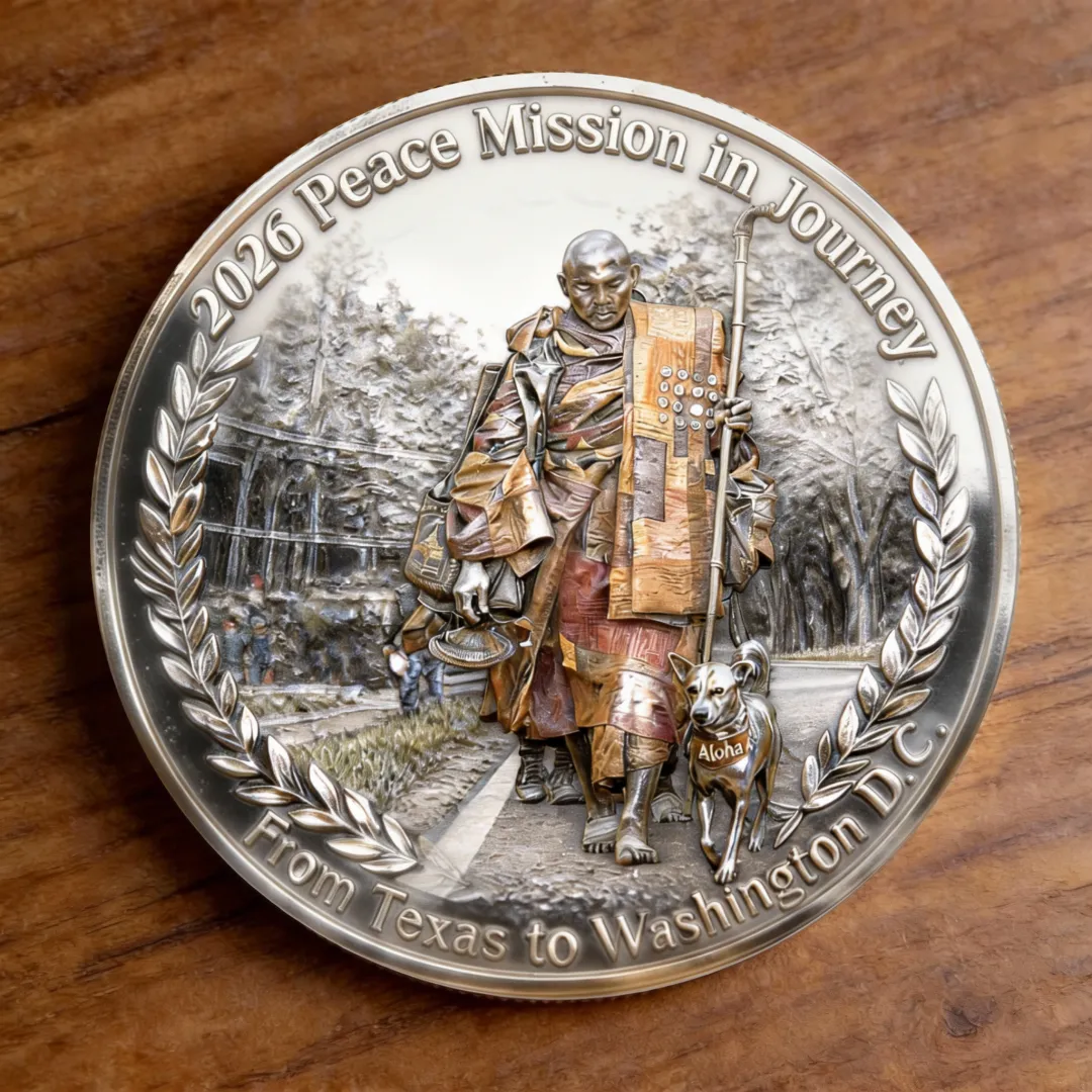 🎉Last Day 49% OFF-2026 Peace Mission Journey Commemorative Coin