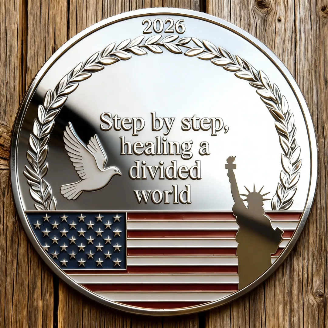 🎉Last Day 49% OFF -2026 Peace Mission Journey Charity Coin