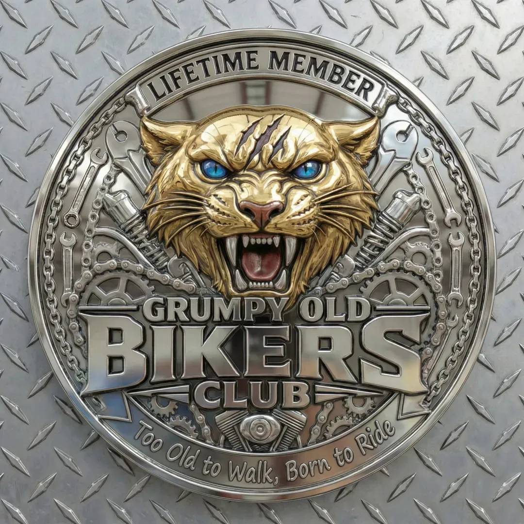 🏆NEW YEAR 60% OFF - Grumpy Old Bikers Commemorative Coin 🪙🏍️🔥