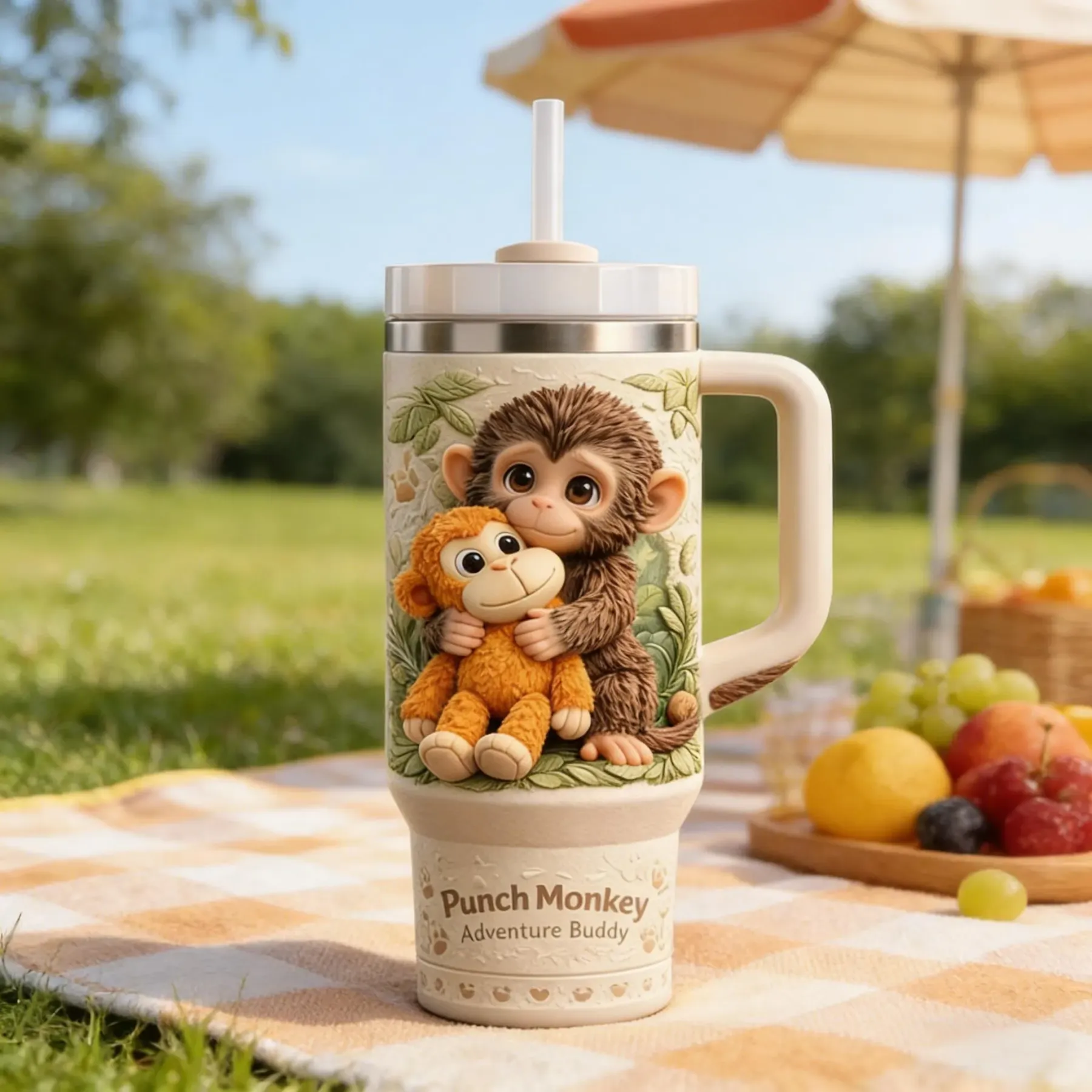 Punch Monkey Adventure Tumbler