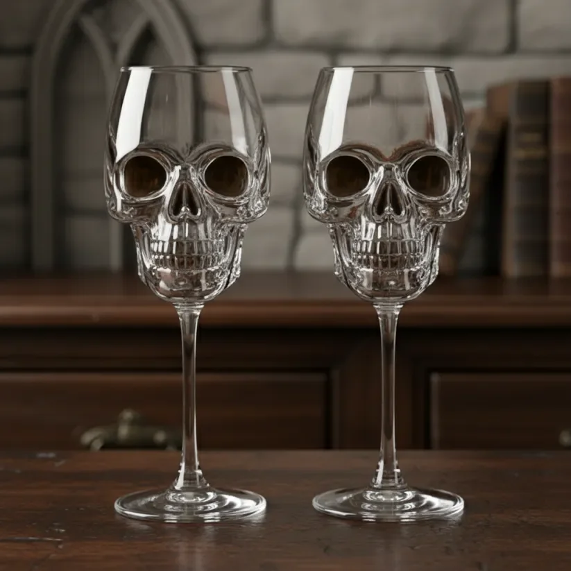Skull Wine Glasses
