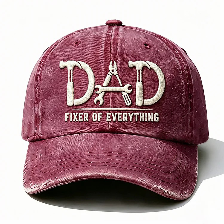 Dad Fixer Of Everything Embroidery Cap