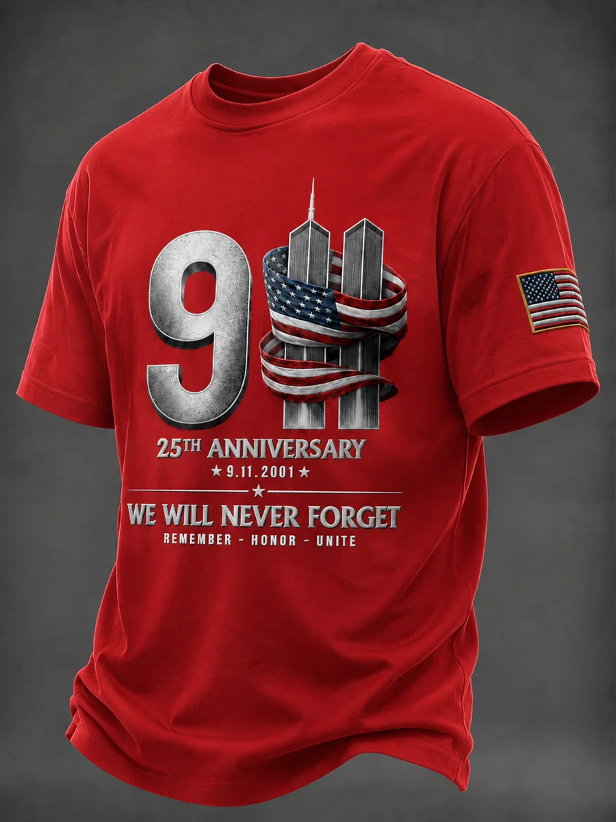 Men's America Printed T-shirt
