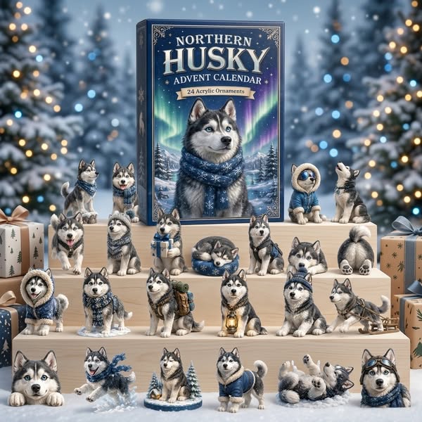 Northern Husky Advent Calendar 2026 - 24-Day Festive Countdown