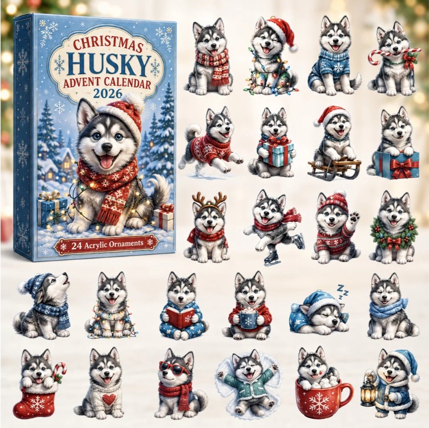 Northern Husky Advent Calendar 2026 - 24-Day Festive Countdown