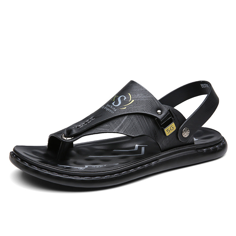 Men's 2-Way Summer Sandals – Convertible Slides with Adjustable Backstrap (US7-13)