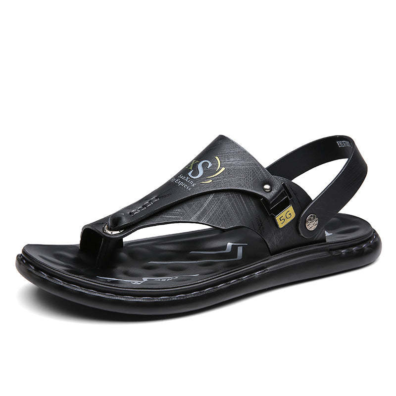 Men's 2-Way Summer Sandals – Convertible Slides with Adjustable Backstrap (US7-13)