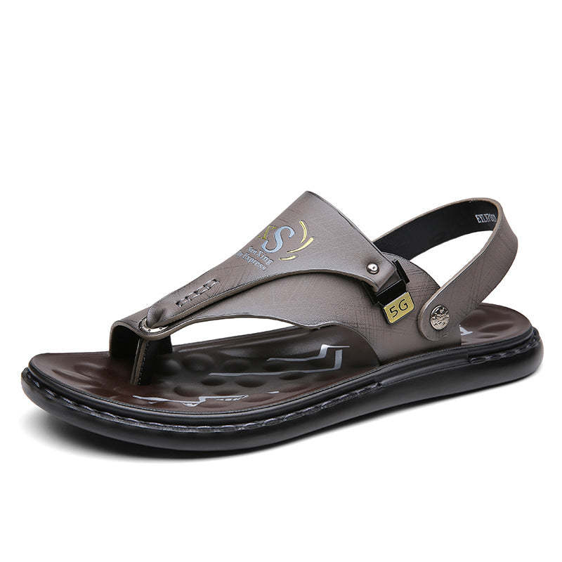 Men's 2-Way Summer Sandals – Convertible Slides with Adjustable Backstrap (US7-13)