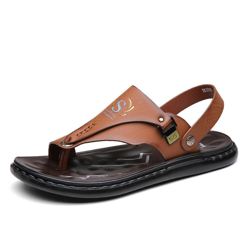 Men's 2-Way Summer Sandals – Convertible Slides with Adjustable Backstrap (US7-13)