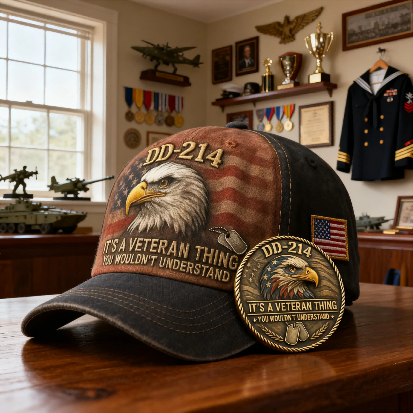 🏅Veteran's Day 50% OFF - 🦅 “DD-214: It’s a Veteran Thing” Commemorative Set 🇺🇸