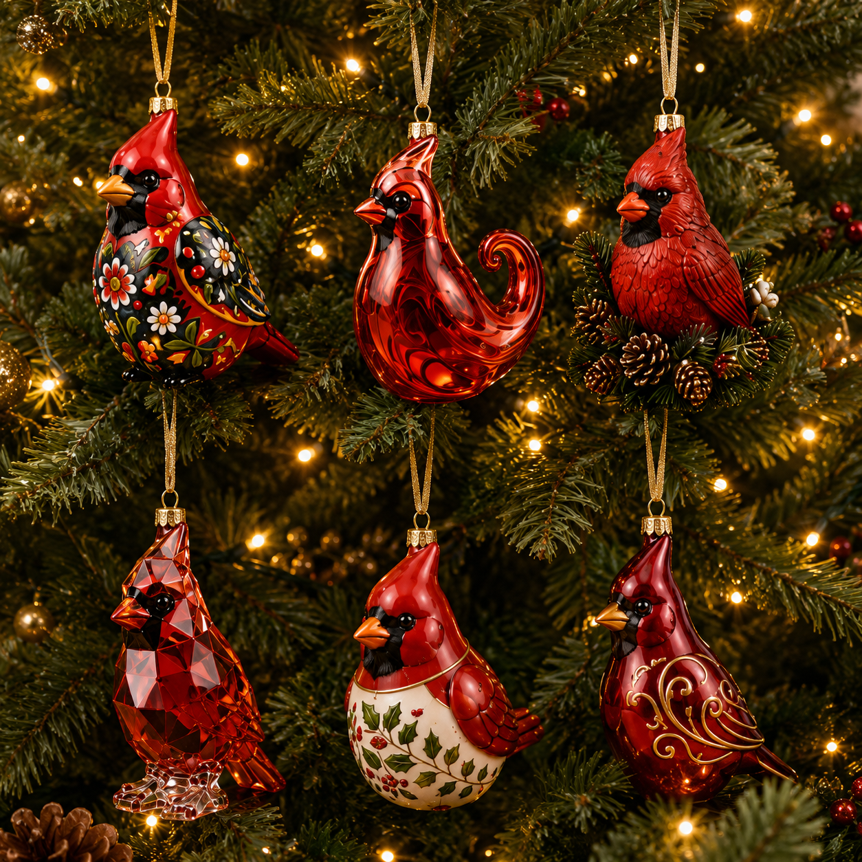 🔥Cardinal Christmas 24-Day Countdown Calendar