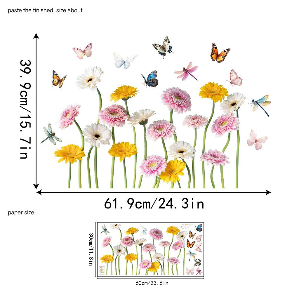 🔥Last Day Sale 🎁50K+ SOLD! ✨💐Colorful Floral Bouquet Window Sticker🖼️