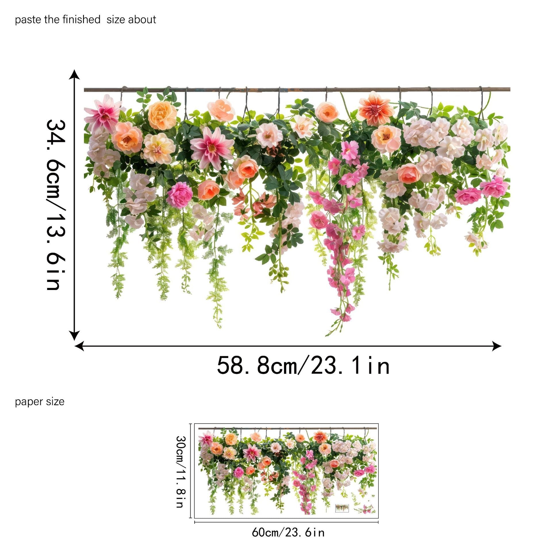 🔥Last Day Sale 🎁50K+ SOLD! ✨💐Colorful Floral Bouquet Window Sticker🖼️
