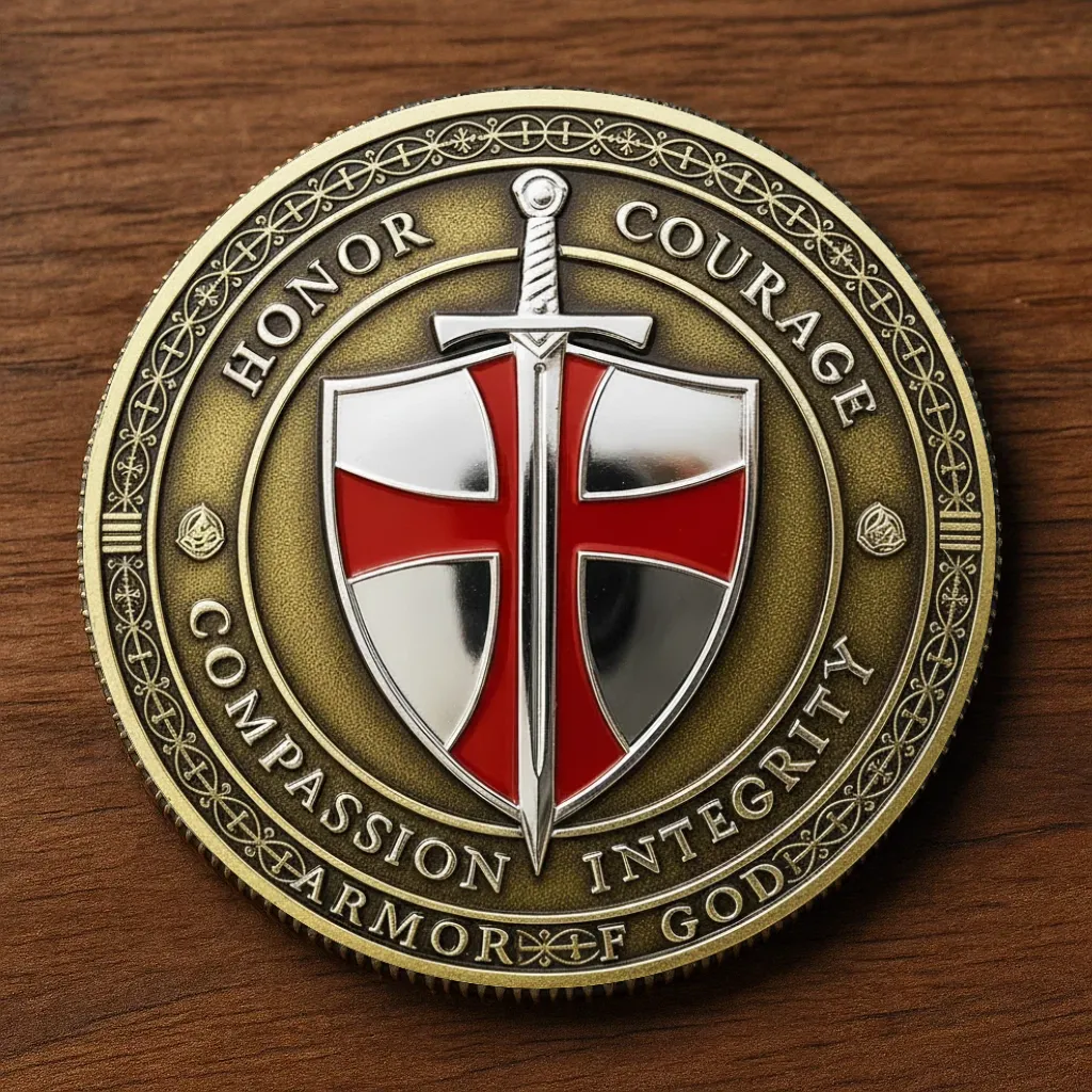 🏆Flash Sale 60% OFF - ✨🛡️ Knight Templar Prayer Coin
