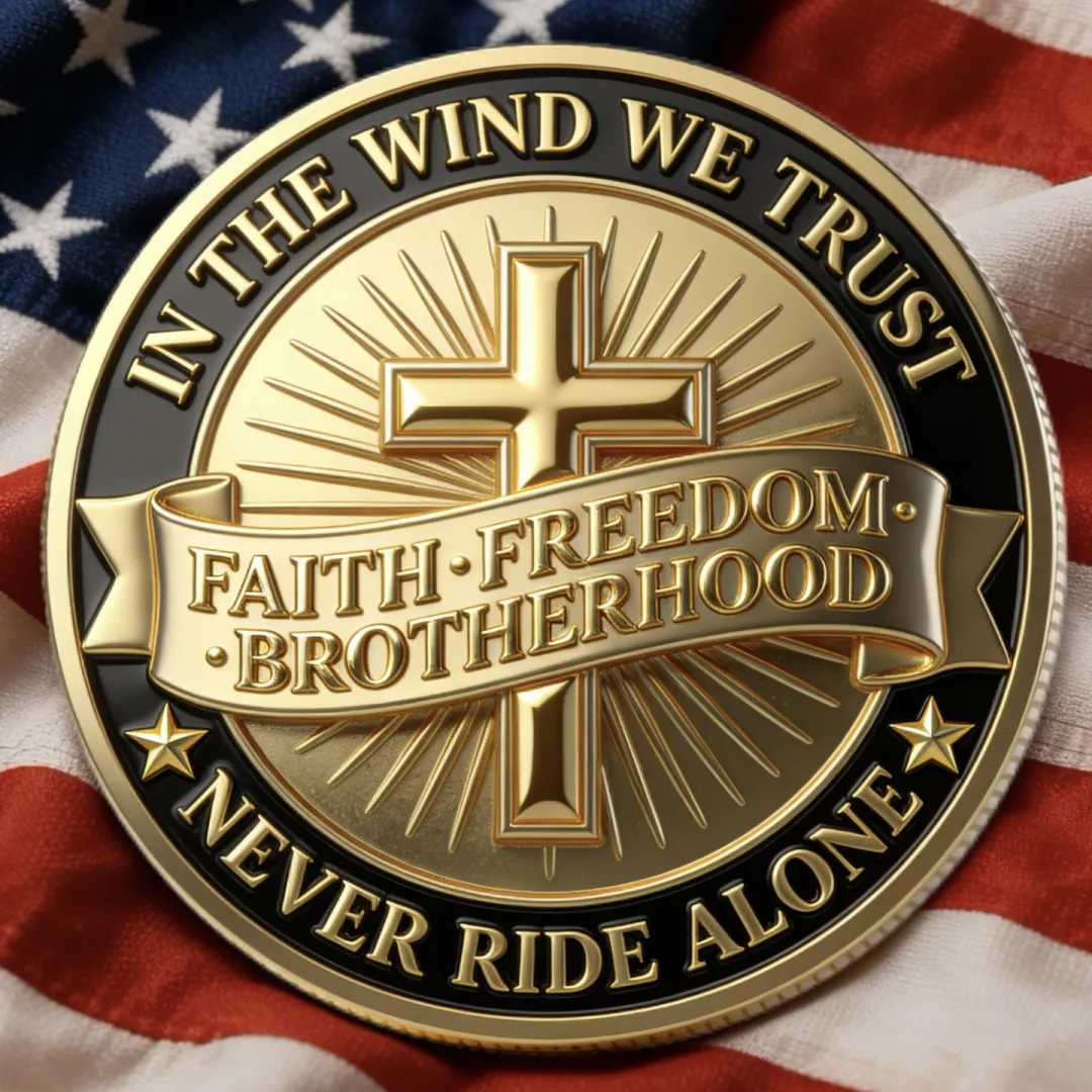 Motorcycle Blessing Coin