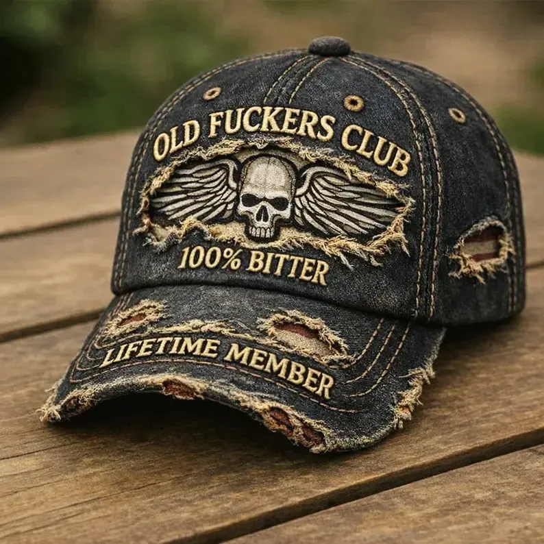 Old F*ckers Club-Vintage Baseball Cap