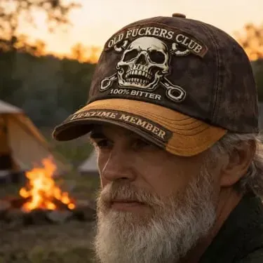 🔥Last Day 49% OFF-Old Fuckers Club-Vintage Baseball Cap🎁