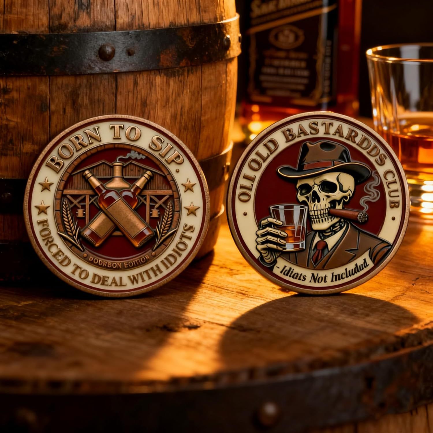 Bourbon Fixes Almost Everything—Idiots Not Included.”