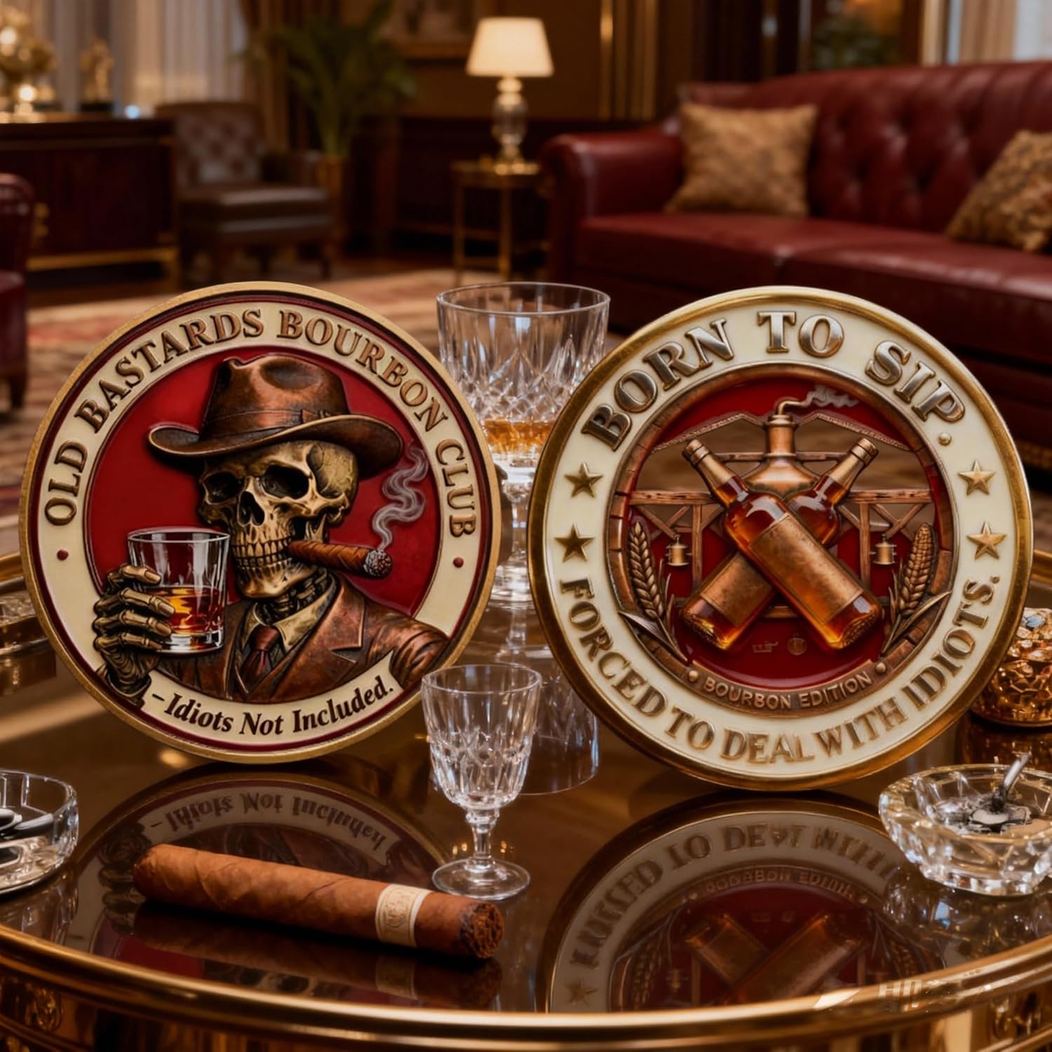 Bourbon Fixes Almost Everything—Idiots Not Included.”