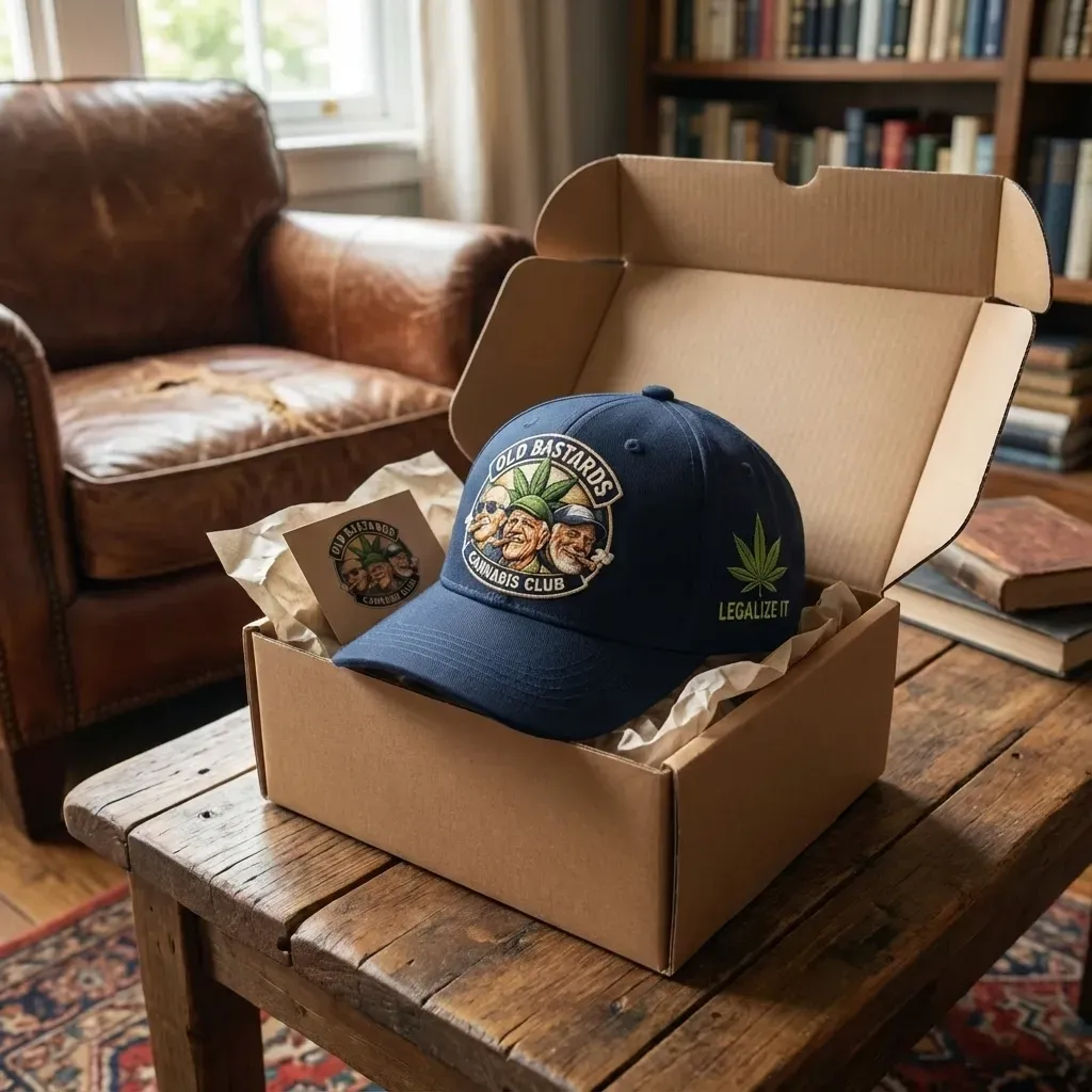 🏆Flash Sale 60% OFF - 🌿Old Bastards Cannabis Club Cap Set😎