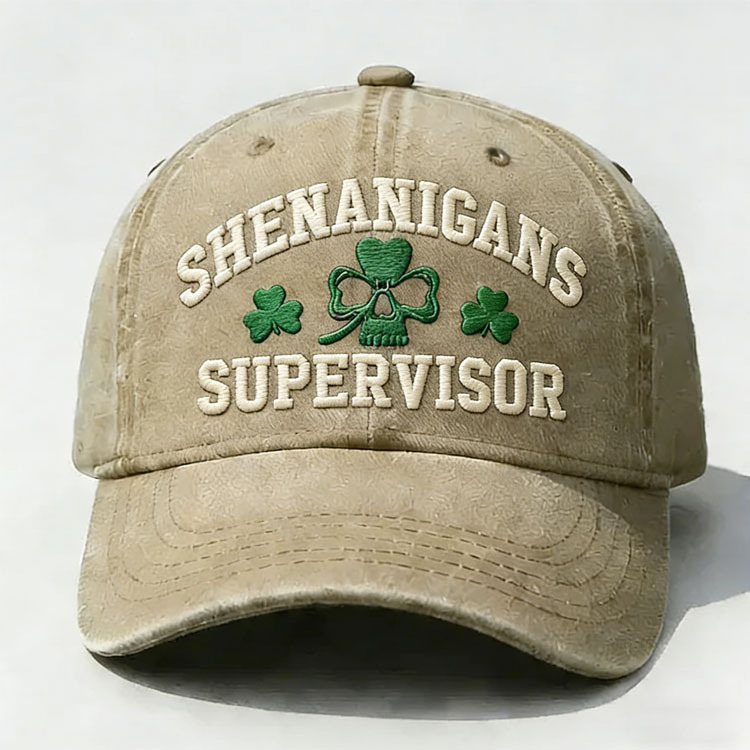 Shenanigans Supervisor Embroidery Cap