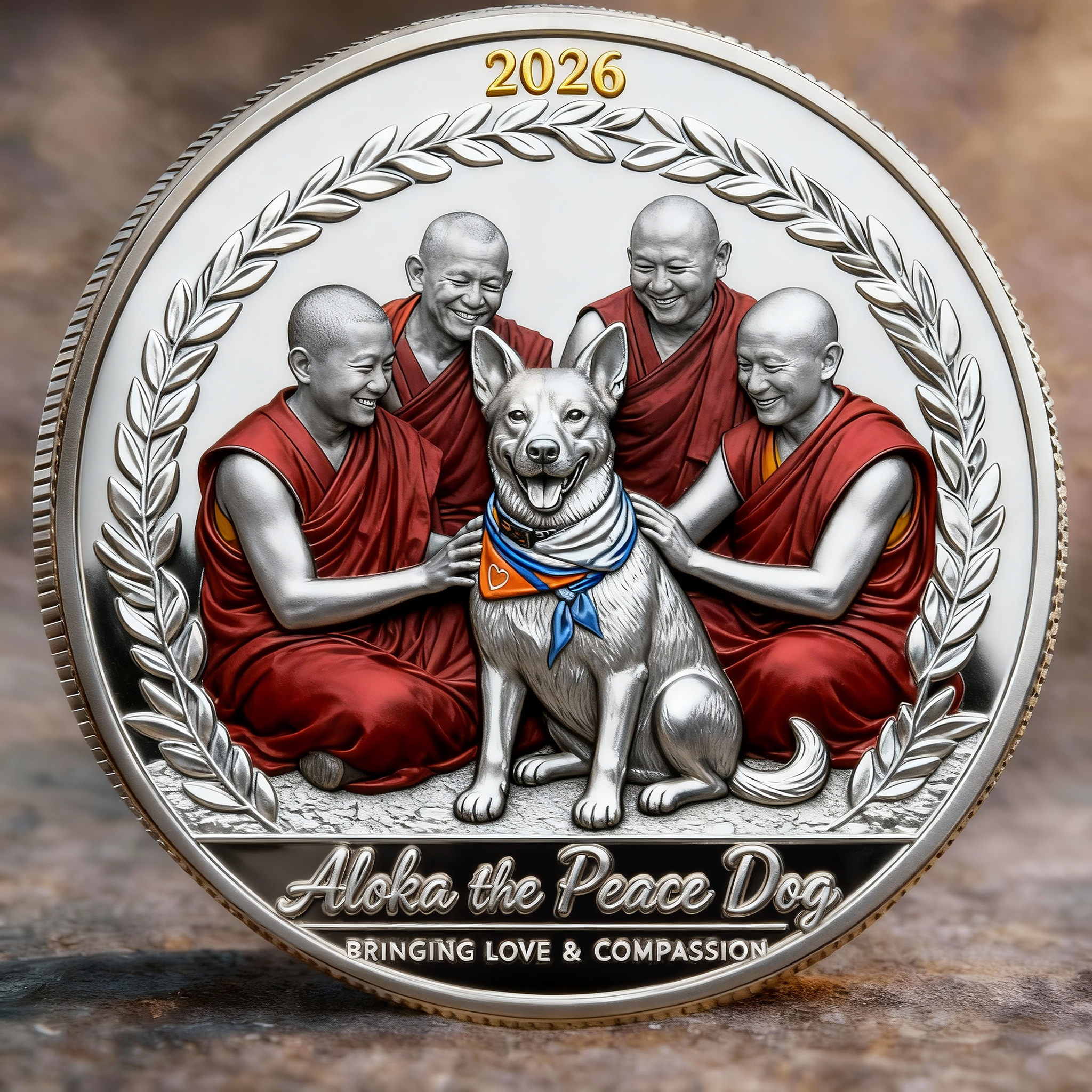 🏆NEW YEAR 60% OFF - 🙏2026 Peace Mission Journey Commemorative Coin