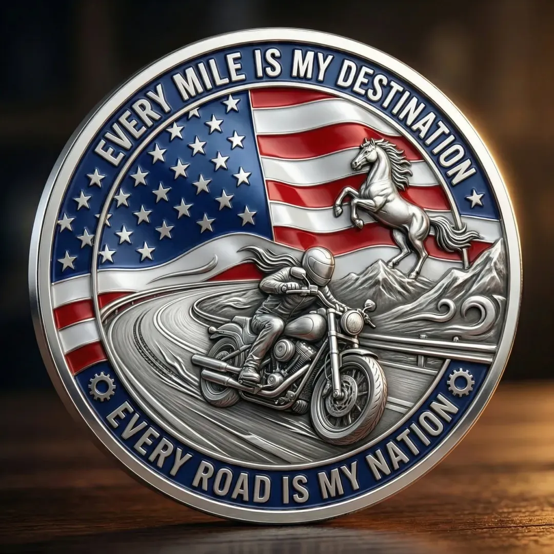🏆NEW YEAR 60% OFF - 🏍️ Wild Riders Club Commemorative Coin