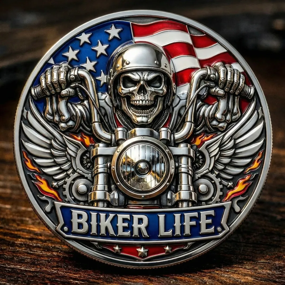 🏆NEW YEAR 60% OFF - ⚡“Grumpy Old Bikers Club” Founder Member Commemorative Coin