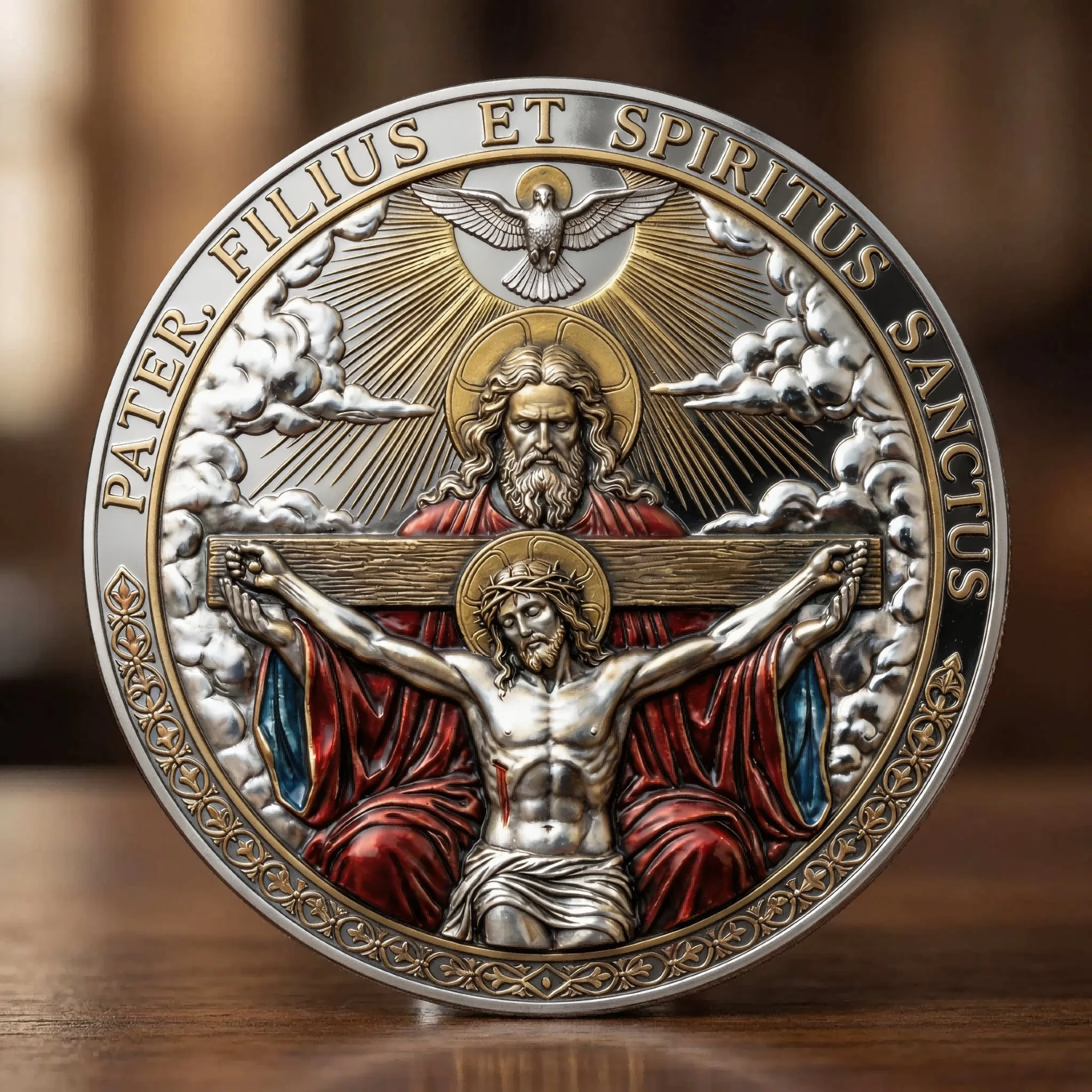 ⚡️Last Day 60% OFF - Resurrection of Light Commemorative Coin ✝️🪙✨