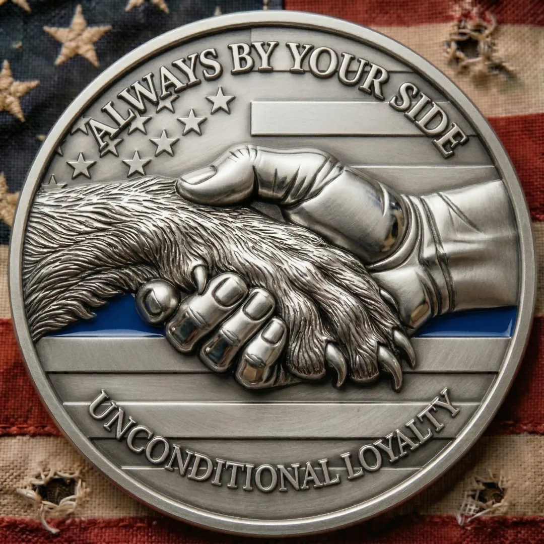 ⚡️Last Day 49% OFF - K9 Guardian Loyalty Commemorative Coin 🐾