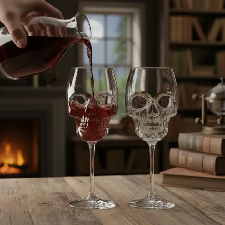 Skull Wine Glasses