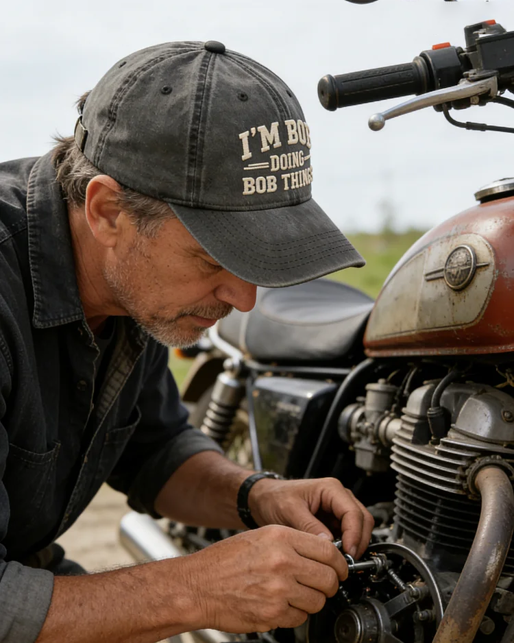 I'm Bob Doing Bob Things Embroidery Cap
