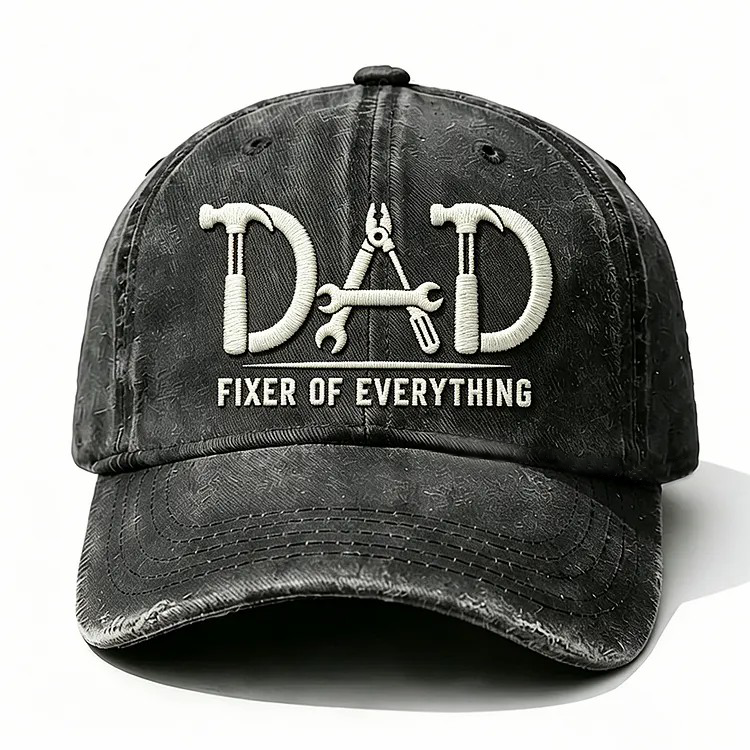 Dad Fixer Of Everything Embroidery Cap