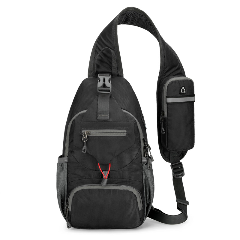 🎒Packable Small Crossbody Sling Backpack with Side Pouch(✨ Perfect for Hiking and Traveling)